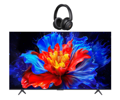 Telewizor TCL 75P81K 75" QLED 144 Hz 4K Google TV + Life Q30 (Upgraded) cz
